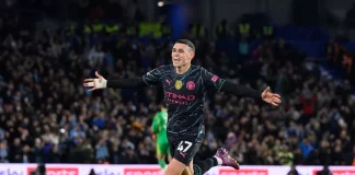 Manchester City domina a Brighton con una victoria 4-0 en la Premier League.