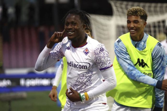 Serie A:  Fiorentina gana 2-0 a Salernitana.