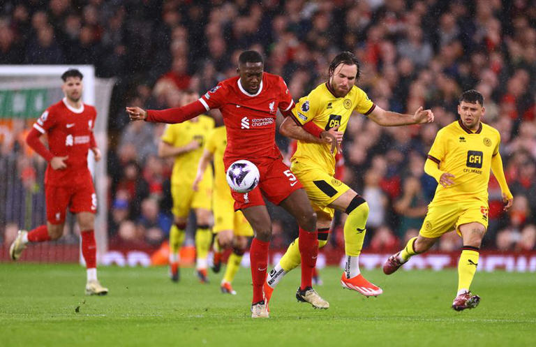 Liverpool venció a Sheffield United en un enfrentamiento correspondiente a la fecha 31 de la Premier League.