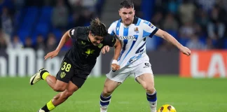 LaLiga: Real Sociedad y Almería empataron 2-2.