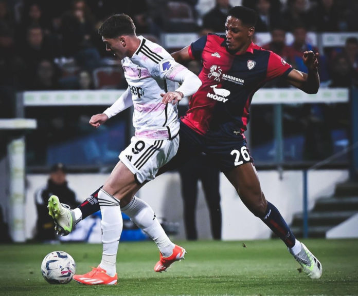 Serie A: Cagliari y la Juventus empataron 2-2.