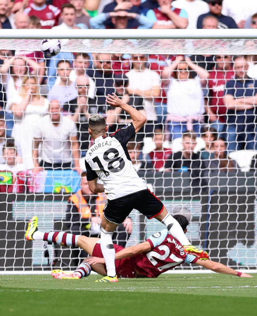 Fulham venció a West Ham United en un encuentro de la jornada 33 de la Premier League 2023-2024.