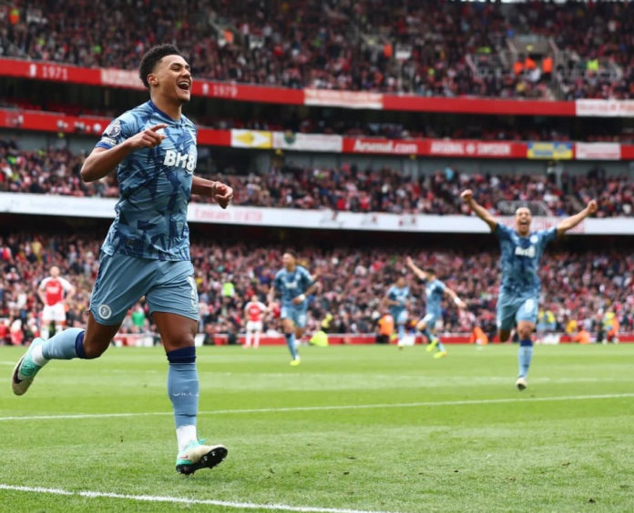 Premier League: Aston Villa sorprende al Arsenal y lo derrota.
