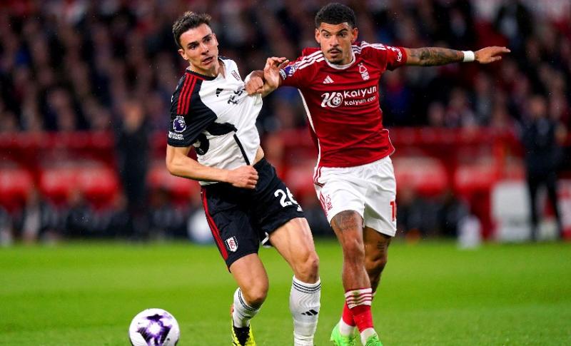 Nottingham venció a Fulham en un encuentro correspondiente a la jornada 31 del torneo Inglaterra - Premier League 2023-2024.