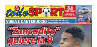 Portada Diario TodoSport 26-04-2024