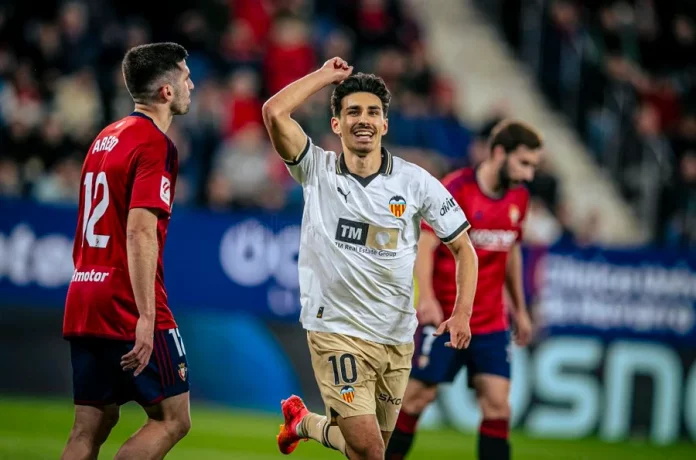 LaLiga: Valencia emerge victorioso con un gol ante Osasuna. 