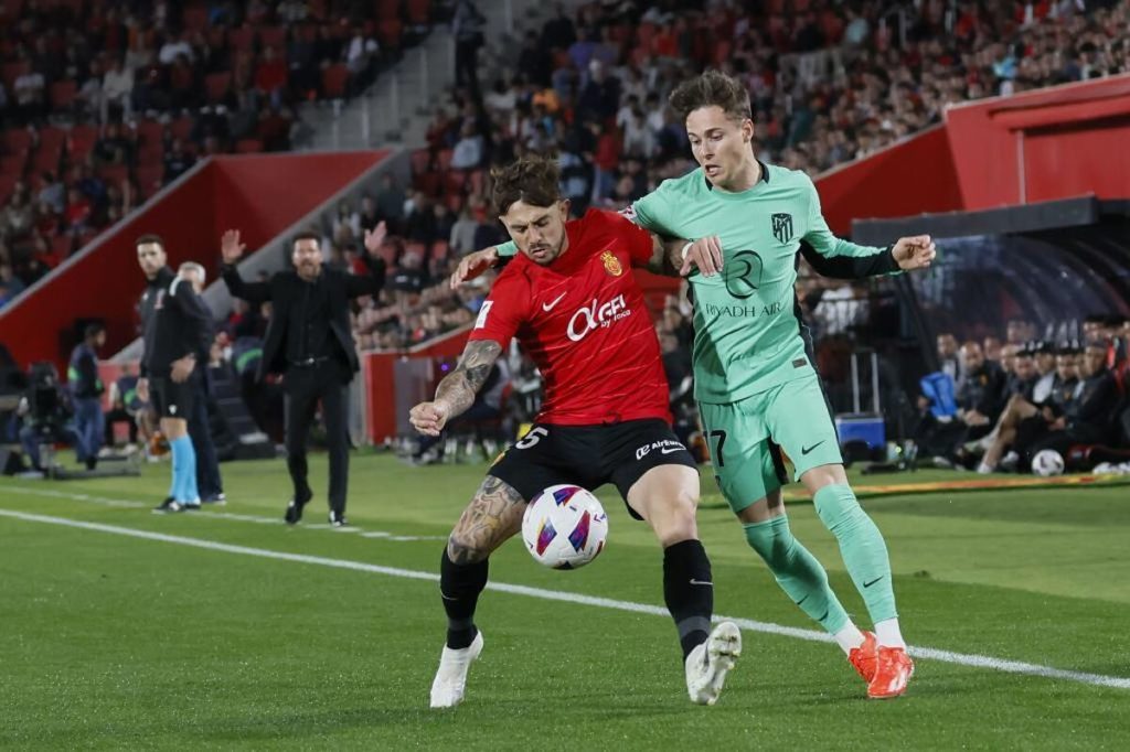 Atlético de Madrid ( 1-0) Mallorca.