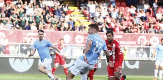 Empate 2-2 entre Monza y Lazio en la Serie A.