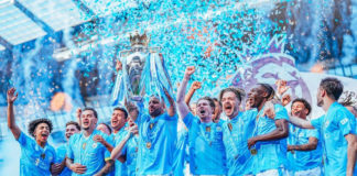 El Manchester City obtuvo su cuarta Premier League consecutiva.
