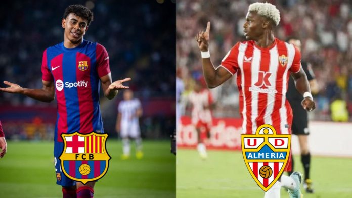 Previa: Barcelona vs. Almería por LaLiga de España.