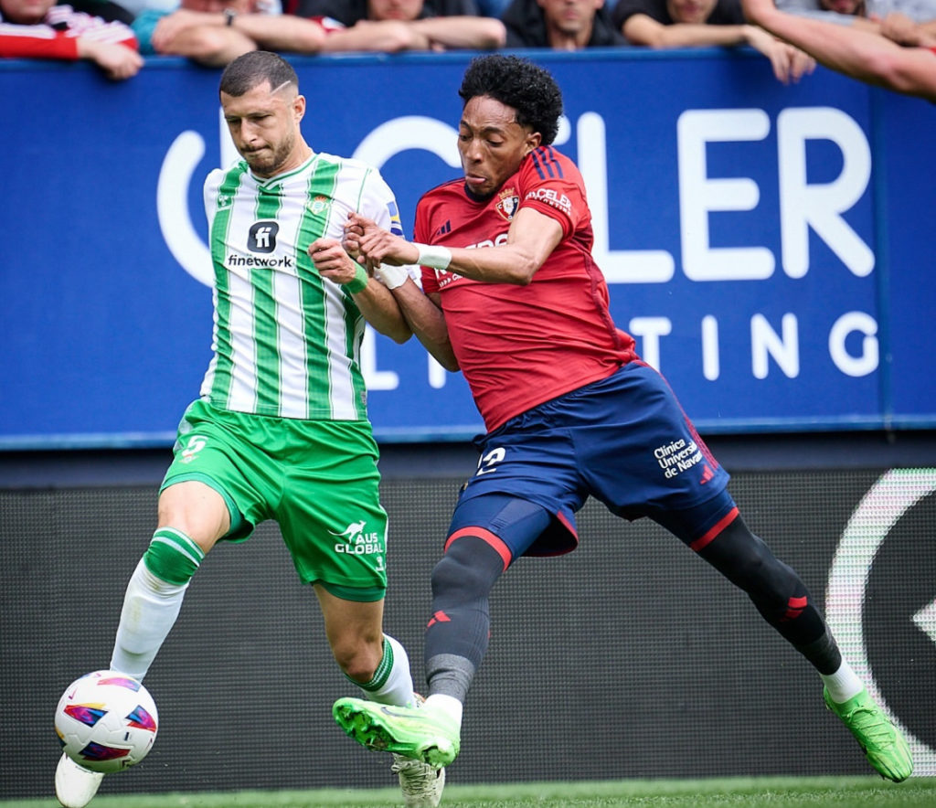 Betis (2-0) Osasuna.