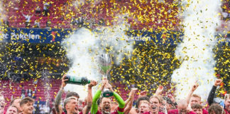 Silkeborg IF campeón de la Copa de Dinamarca con gol de Sonne.