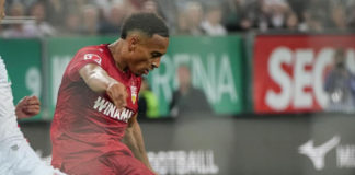 Bundesliga: Stuttgart vence 1-0 a Augsburg.