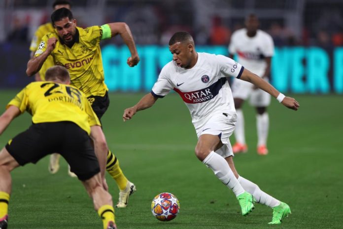 Borussia Dortmund derrota al PSG 1-0 en la ida de las semifinales de la Champions League.