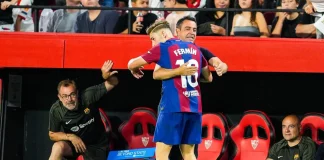 Fermín: “Xavi me hizo jugar en el primer equipo, que era mi sueño”.
