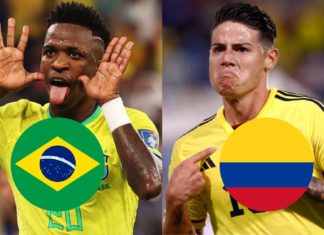 Previa:  Brasil vs. Colombia por la Copa América 2024