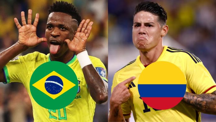 Previa:  Brasil vs. Colombia por la Copa América 2024