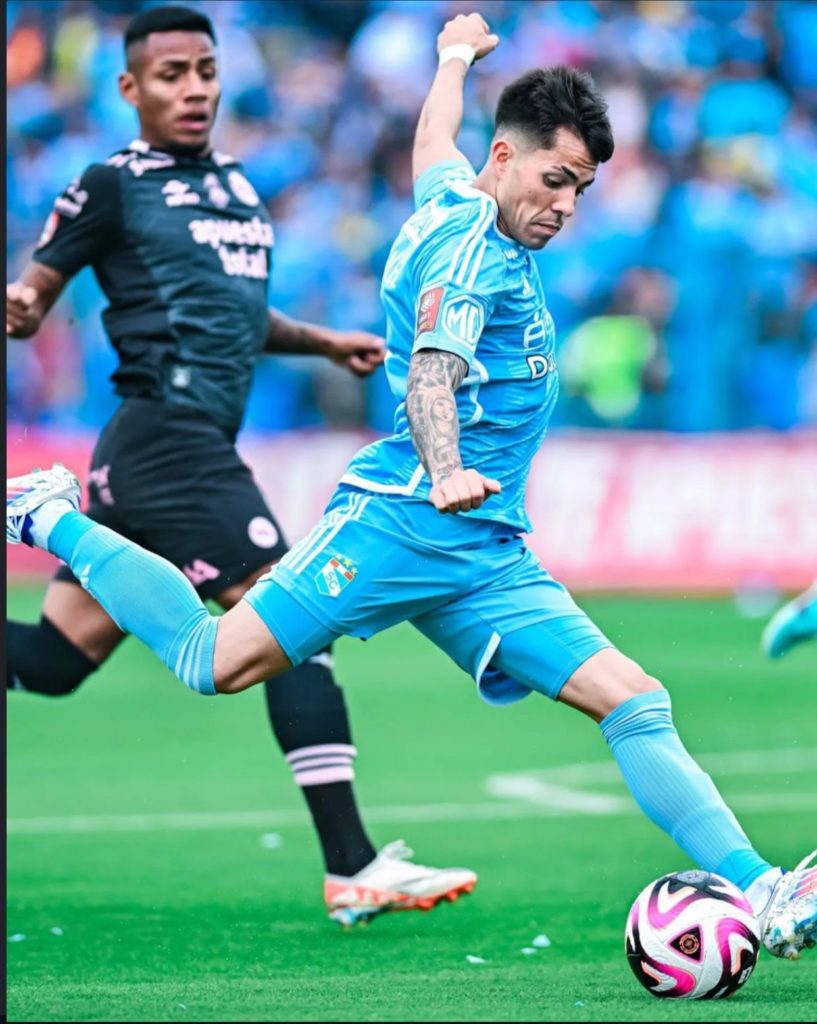 Santiago Gonzales metió un gol