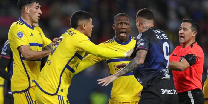 Empate 0-0, IDV vs Boca Juniors por la Copa Sudamericana ( EFE )