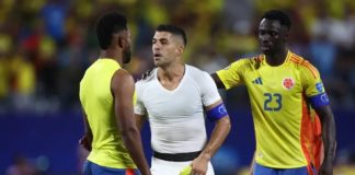 Luis Suarez y Miguel Borja