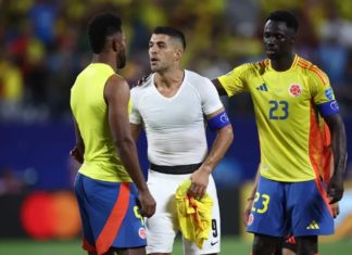 Luis Suarez y Miguel Borja