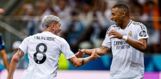 Mbappé en el Real Madrid