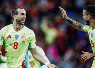 Imponente triunfo de España Imponente triunfo de España