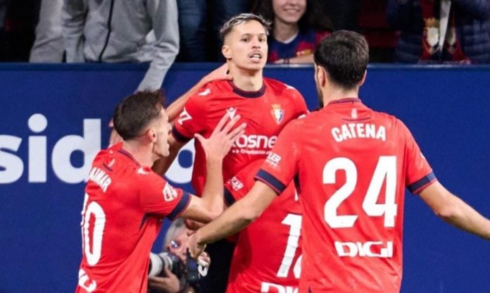 Barcelona cae ante Osasuna y pierde su invicto en España