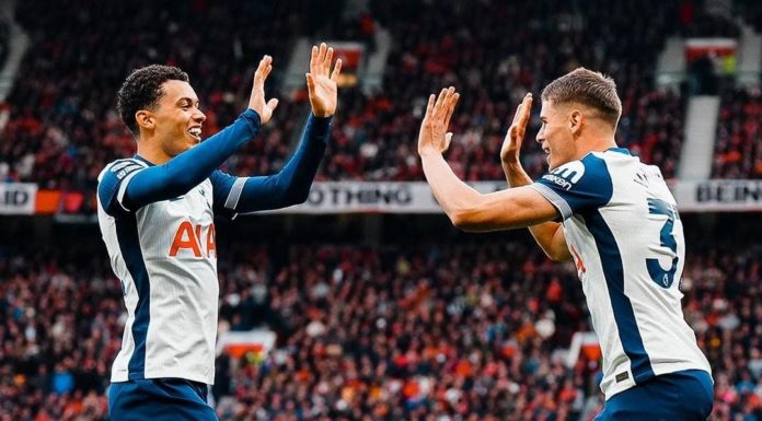 Tottenham golea a Manchester United en Old Trafford