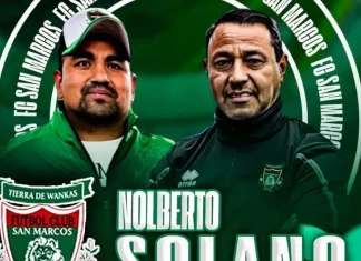 ¡Nolberto Solano es nuevo DT de FC San Marcos!