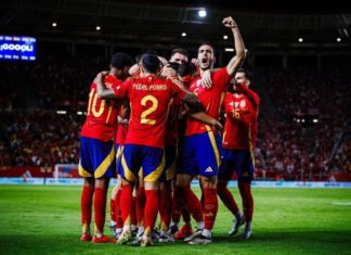 España derrota 1-0 a Dinamarca en la UEFA Nations League