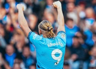 Haaland rompe su sequía y mantiene al City en la cima Haaland rompe su sequía y mantiene al City en la cima