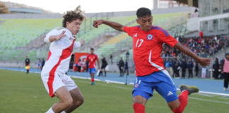 Perú sub-20 perdió ante Chile
