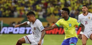 Brasil visita a Venezuela en busca de revancha