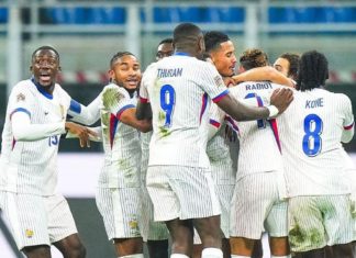 Francia derrota a Italia y se clasifica como puntero Francia derrota a Italia y se clasifica como puntero