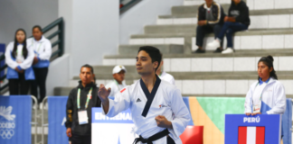 Sebastián Guzmán brilla en los Juegos Bolivarianos con medalla de oro en taekwondo