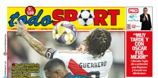 Portada Diario TodoSport (11/06/2025)