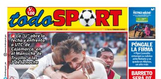 Portada diario Todosport 20-09-25