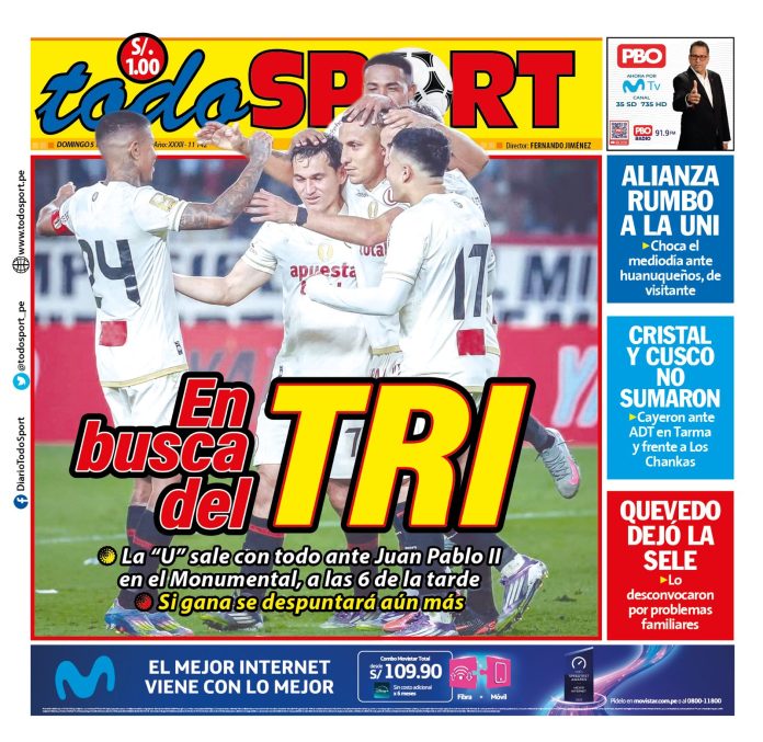 Diario Todo sport 05-10-25