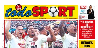 Portada diario Todosport 27-10-25