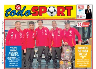 Portada Diario TodoSport (11/11/2025) Portada Diario TodoSport (11/11/2025)