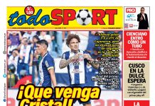 Portada Diario TodoSport (24/11/2025)