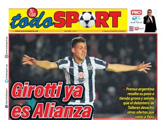 Portada Diario TodoSport (26/12/2025)