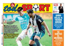 Portada Diario TodoSport (6/12/2025)