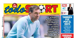 Portada Diario TodoSport (13/12/2025)