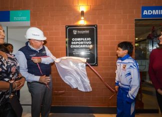 Surco inauguró nuevo Complejo Deportivo Chacarilla con dos piscinas, un gimnasio y una cancha de pádel