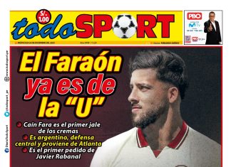 Portada Diario TodoSport (24/12/2025) Portada Diario TodoSport (24/12/2025)