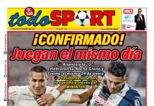Portada Diario TodoSport (30/12/2025)