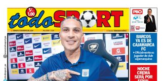 Portada Diario TodoSport (3/1/2026)