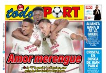 Portada Diario TodoSport (14/02/2026) Portada Diario TodoSport (14/02/2026)